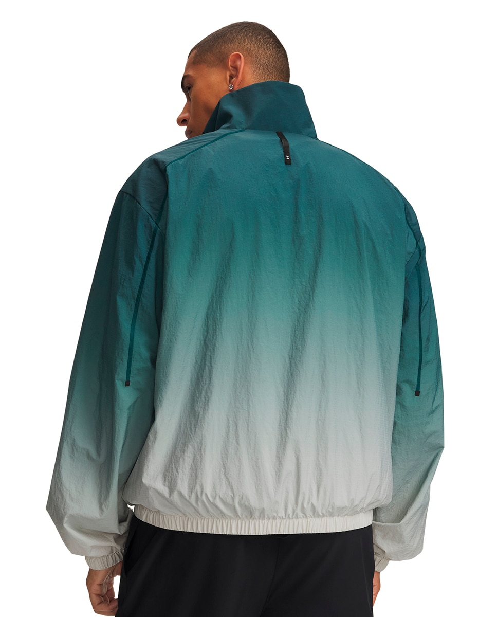 Imagen 2 de Sudadera de hombre UA Unstoppable WVN HZ GRDNT Under Armour - Verde oscuro Verde oscuro