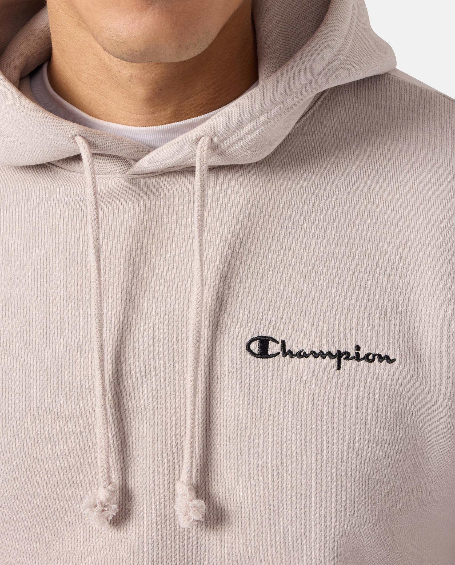 Sweatshirts Casual Hooded Sweatshirt Castanho-2