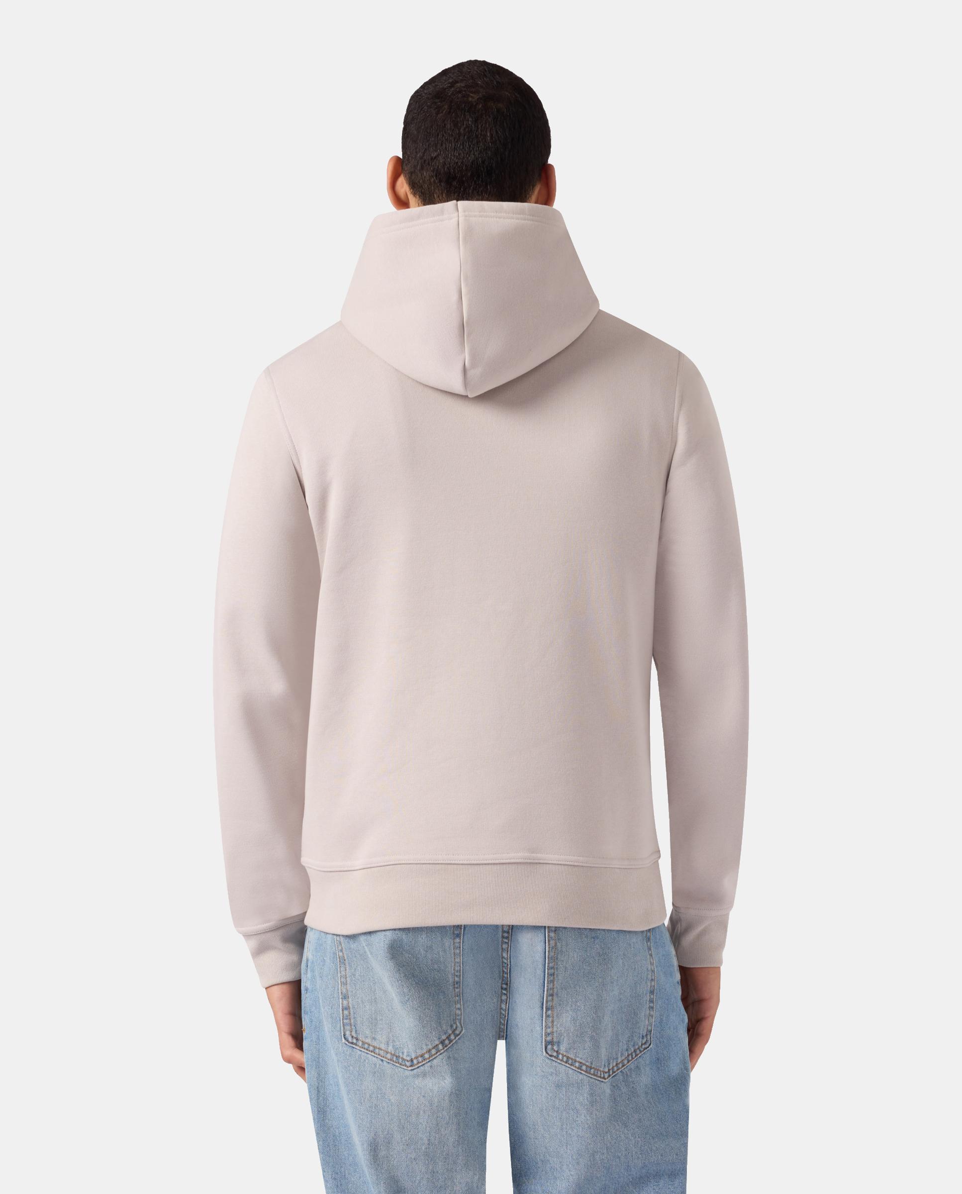 Sweatshirts Casual Hooded Sweatshirt Castanho-3