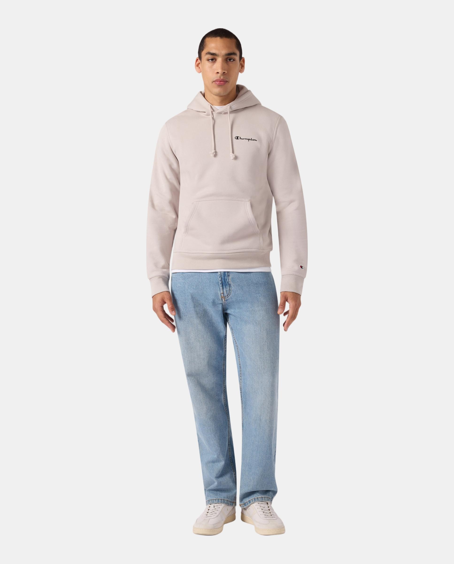 Sweatshirts Casual Hooded Sweatshirt Castanho-5