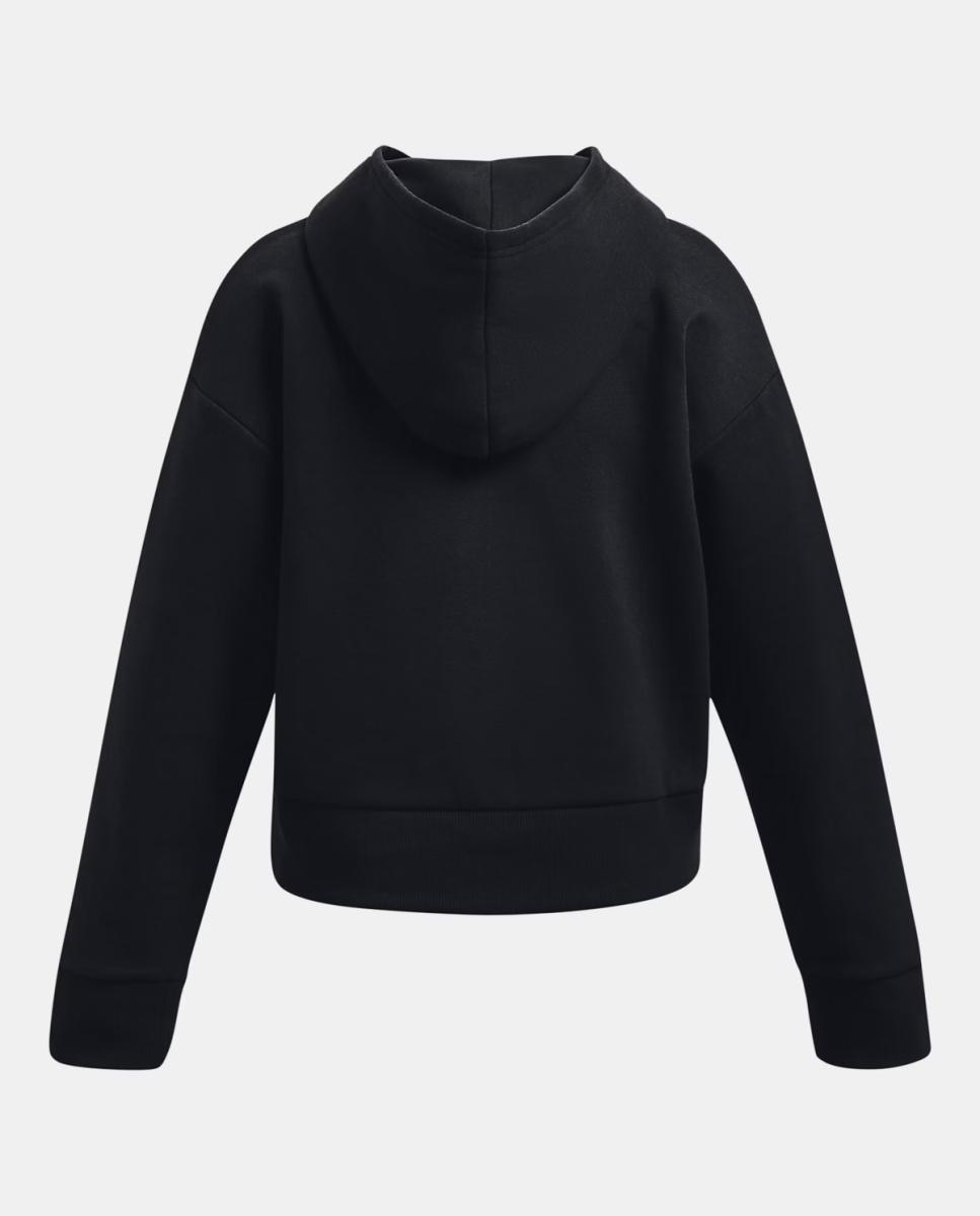 Sweatshirt de Menina Rival Fleece Crop Preto-6