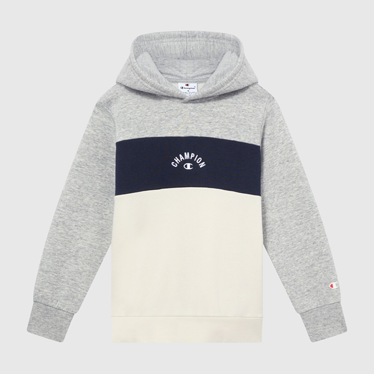 Sweatshirt de Menino Cinzento-claro-4