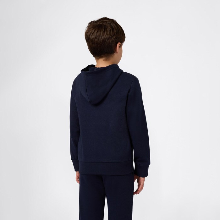 Sweatshirt de Criança Hooded Sweatshirt Azul-2