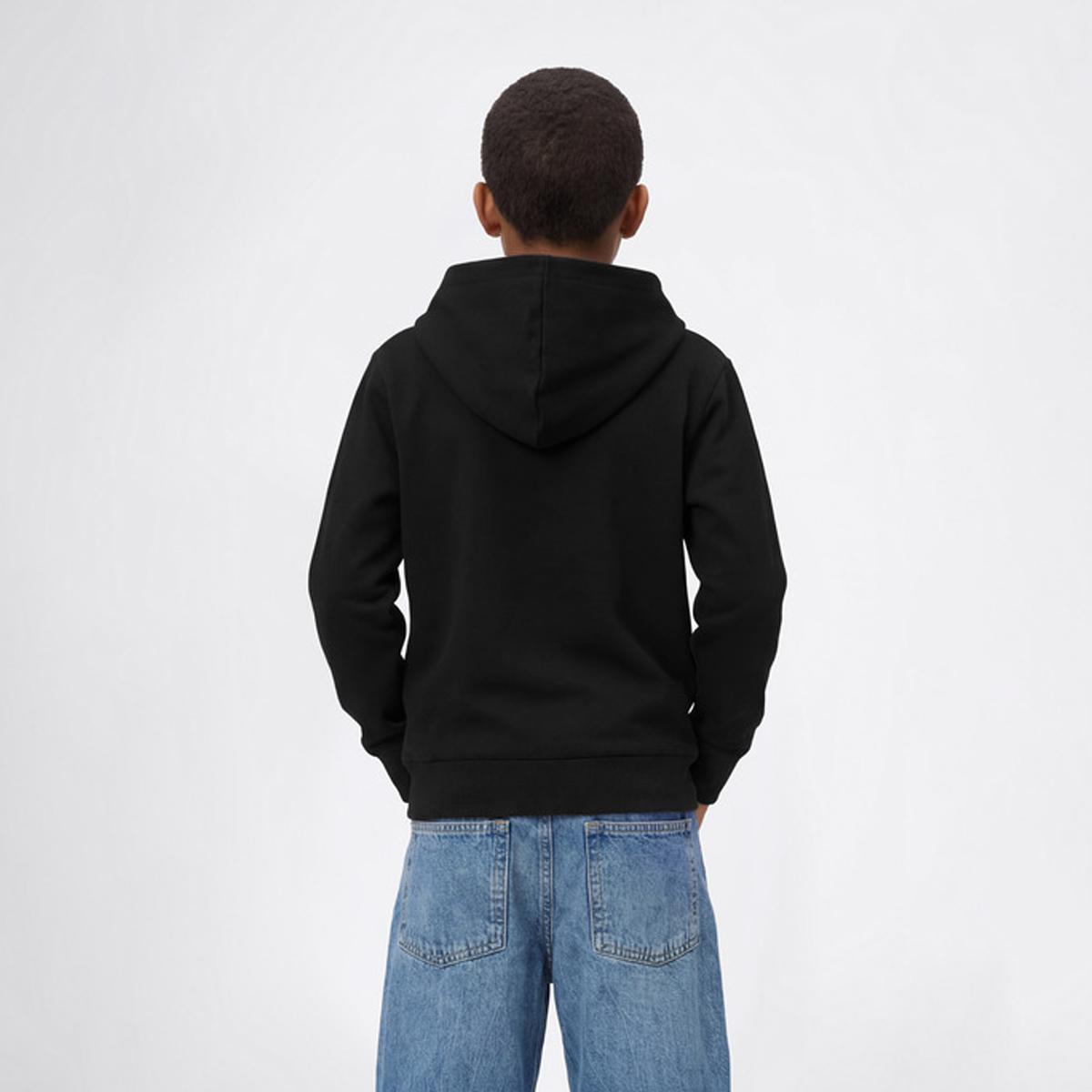 Sweatshirt de Criança Hooded Sweatshirt Preto-2