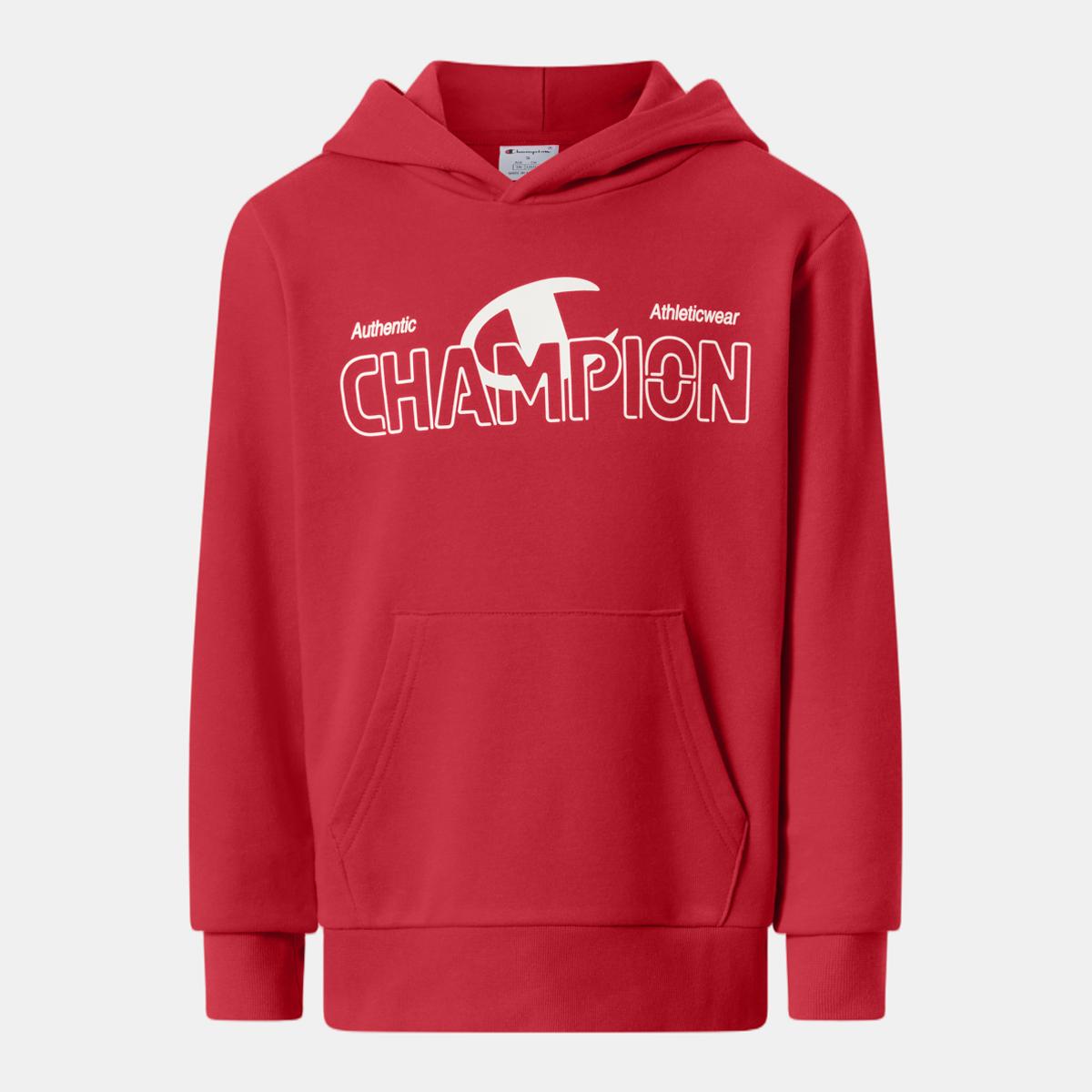 Sweatshirt de Criança Hooded Sweatshirt Vermelho-4