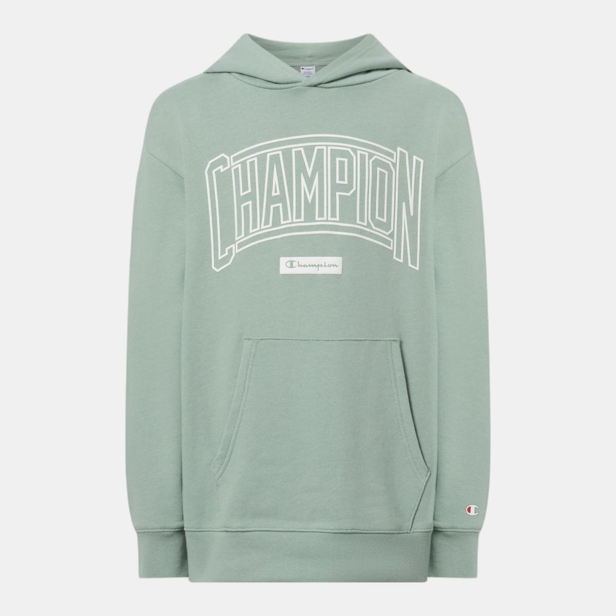 Sweatshirt de Criança Hooded Sweatshirt Verde-4