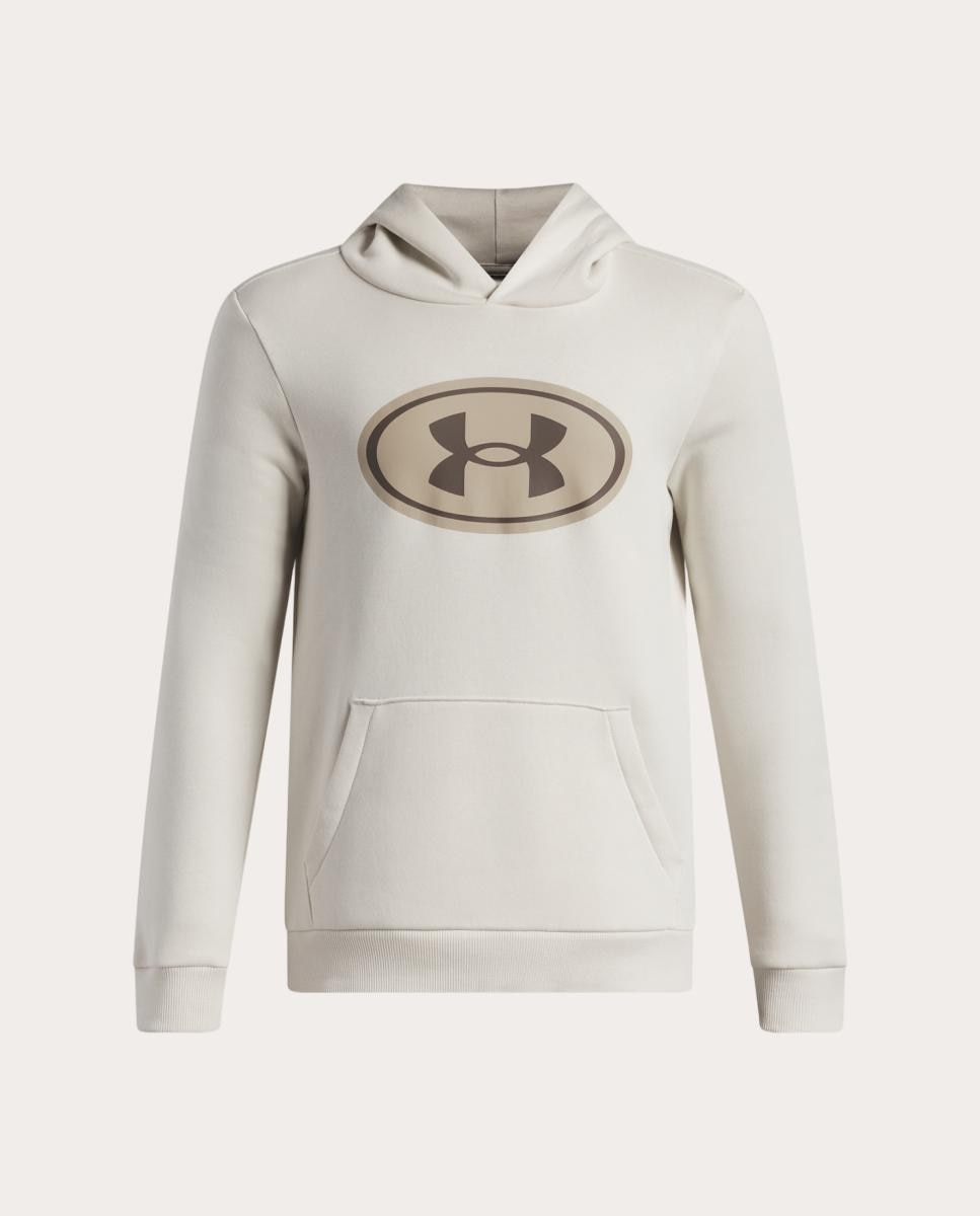 Imagen 0 de Sudadera de niños UA B Rival FLC Lockertag HD Under Armour Blanco