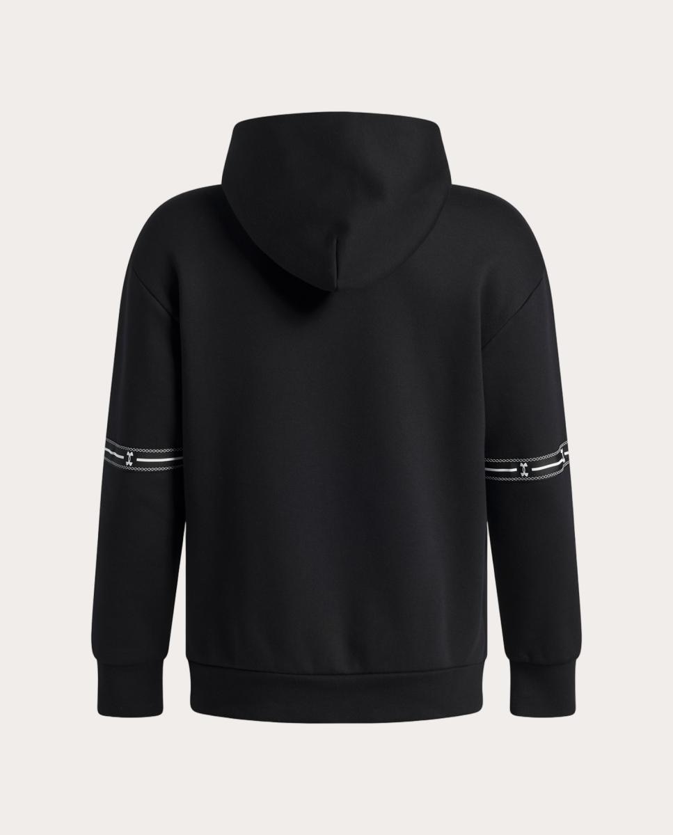 Sweatshirt de Criança UA B Icon FLC Taped HD Preto-2