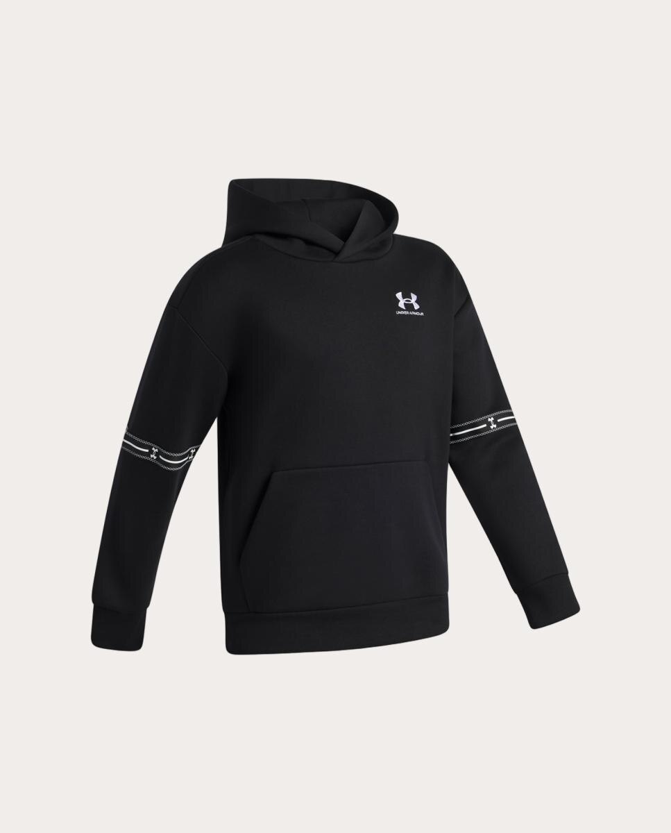 Sweatshirt de Criança UA B Icon FLC Taped HD Preto-3