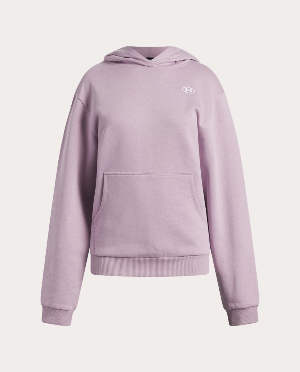 Sudadera de niñas G Rival Fleece Hoodie Under Armour - Rosa Rosa-1