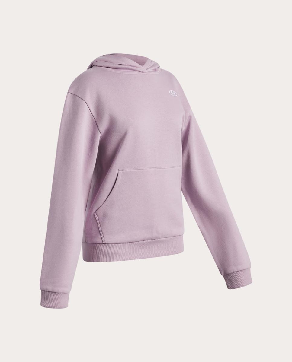 Sudadera de niñas G Rival Fleece Hoodie Under Armour - Rosa Rosa-3