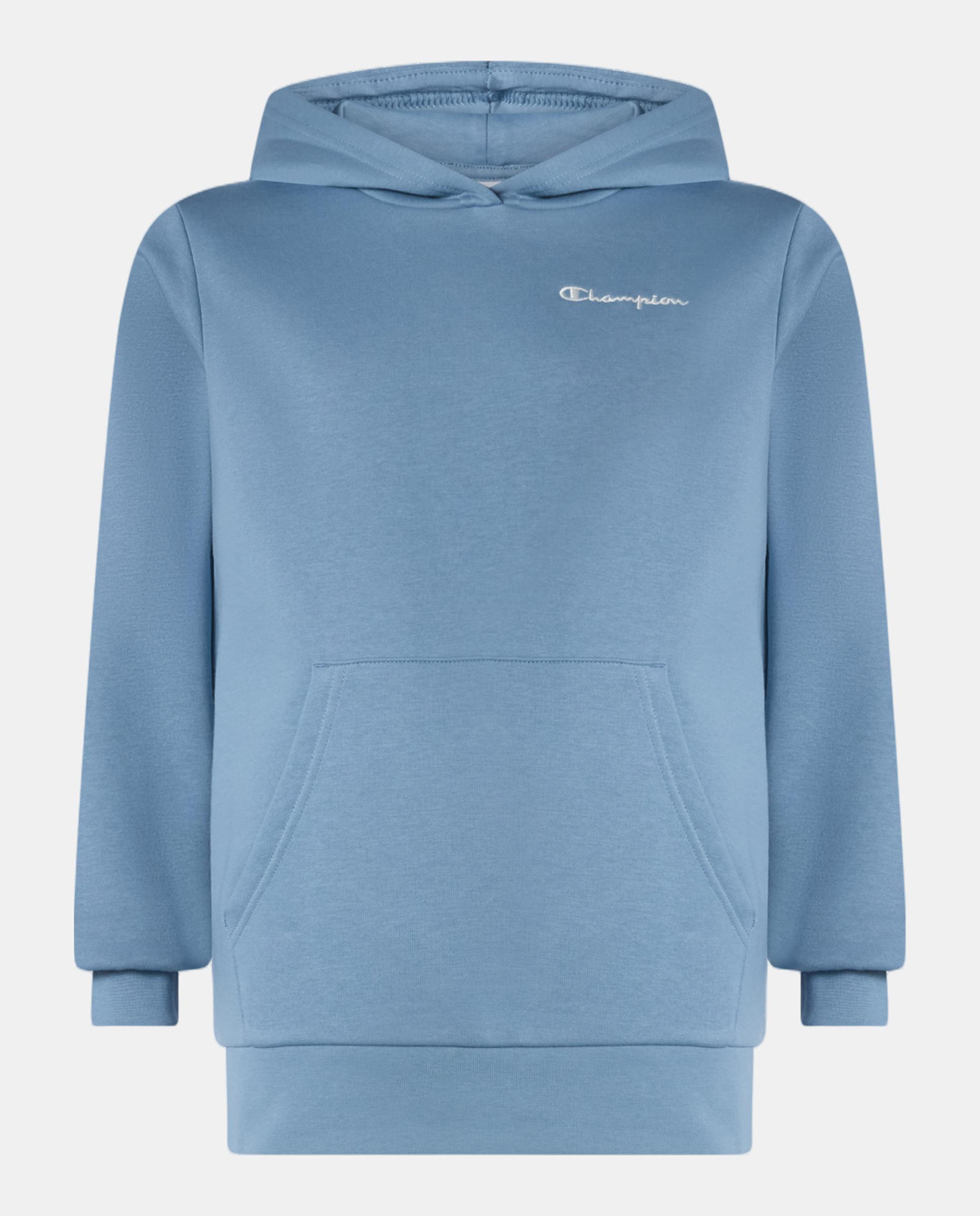 Sudaderas Casual de Niño Hooded Sweatshirt CHAMPION - Azul Azul-4