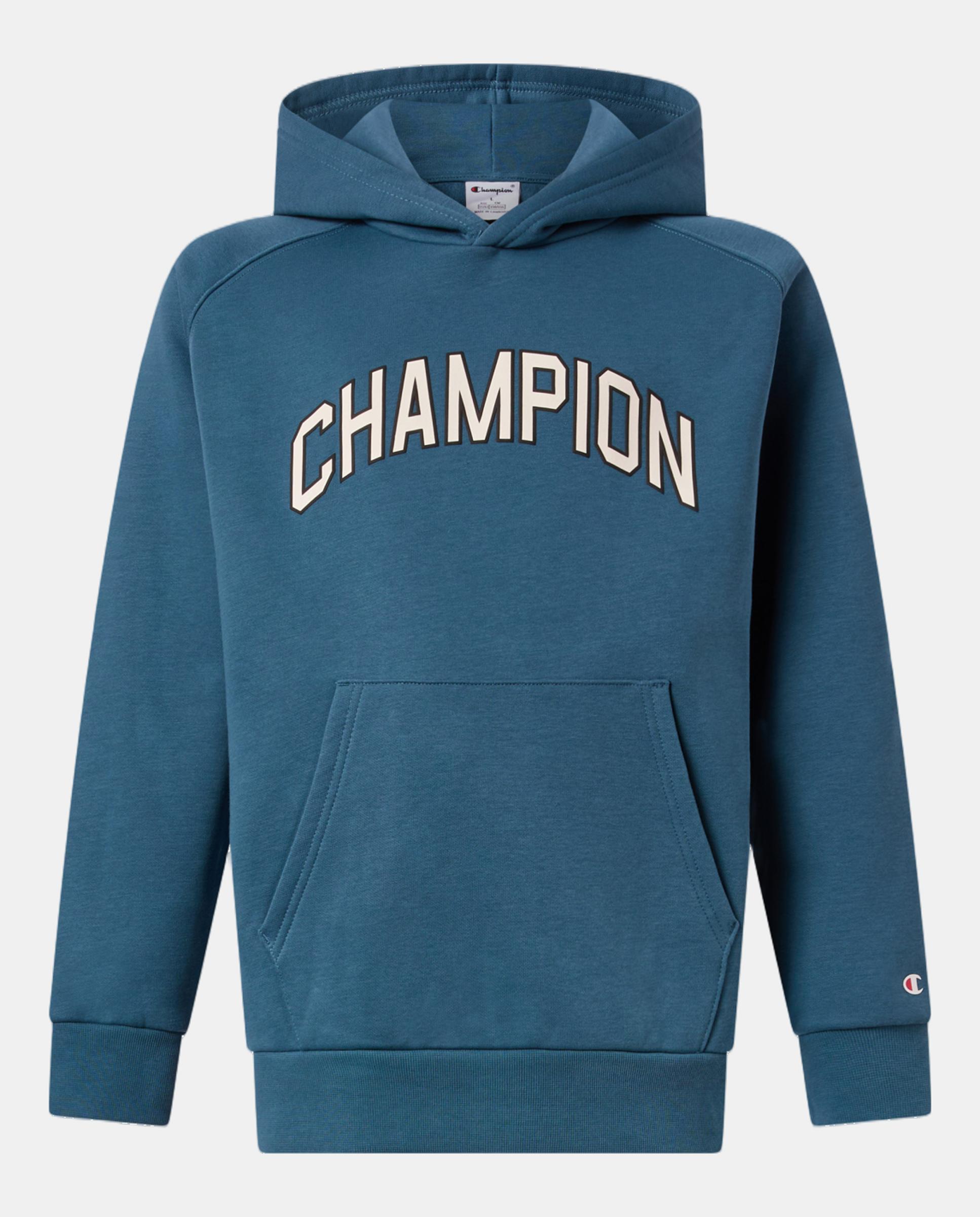 Sweatshirt Casual de Menino Hooded Azul-4