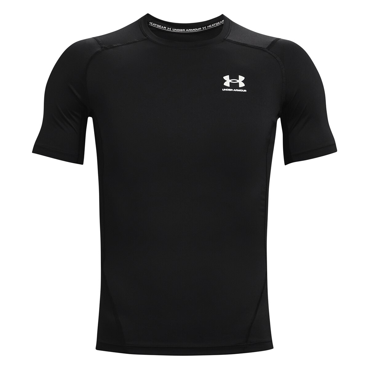 T-shirt de Training de Homem UA HG SS Preto / Branco-6