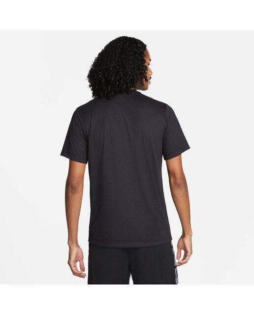 T-shirt de Homem M Nk DF Tee Rlgd Reset Preto-2