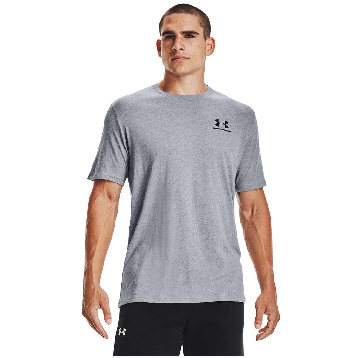 T-shirt de homem Sportstyle Under Armour Cinzento-1