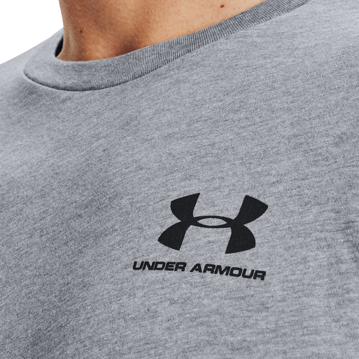 T-shirt de homem Sportstyle Under Armour Cinzento-3