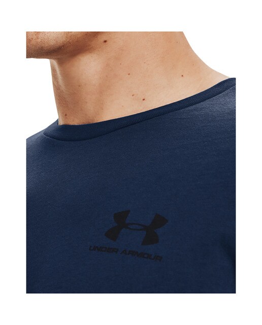 T-shirt de homem Sportstyle Under Armour Azul-3