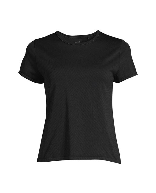 T-shirt de Mulher Block Preto-1