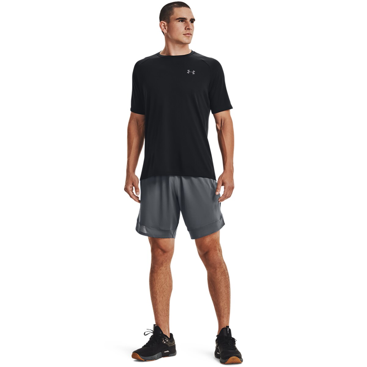 T-shirt de Homem UA Tech 2.0 SS Tee Preto-5