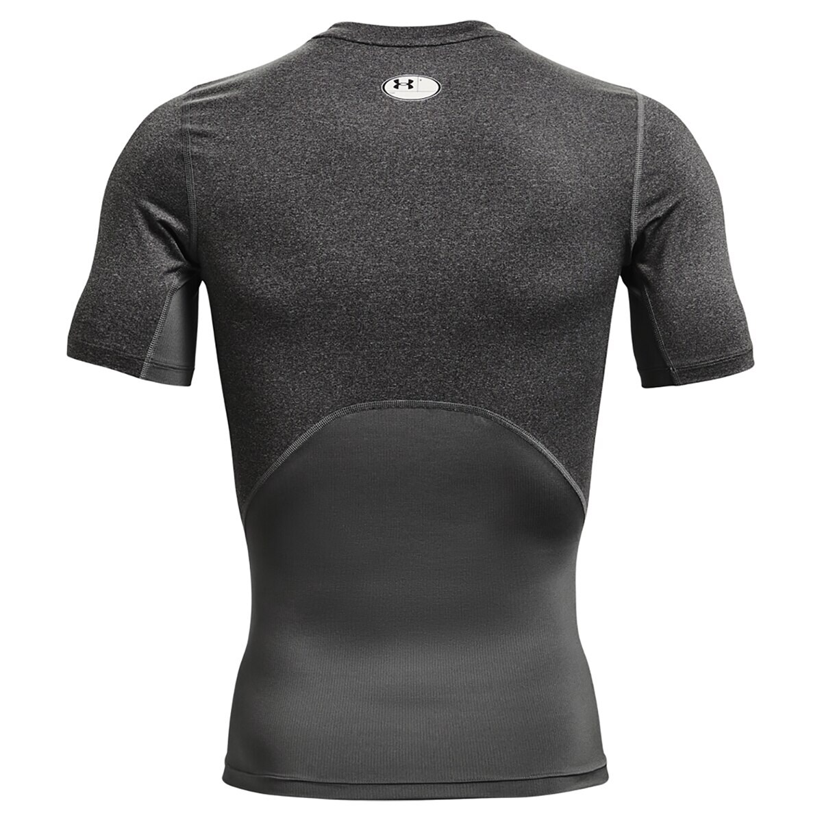 T-shirt de homem HeatGear® Under Armour Cinzento carvão-6