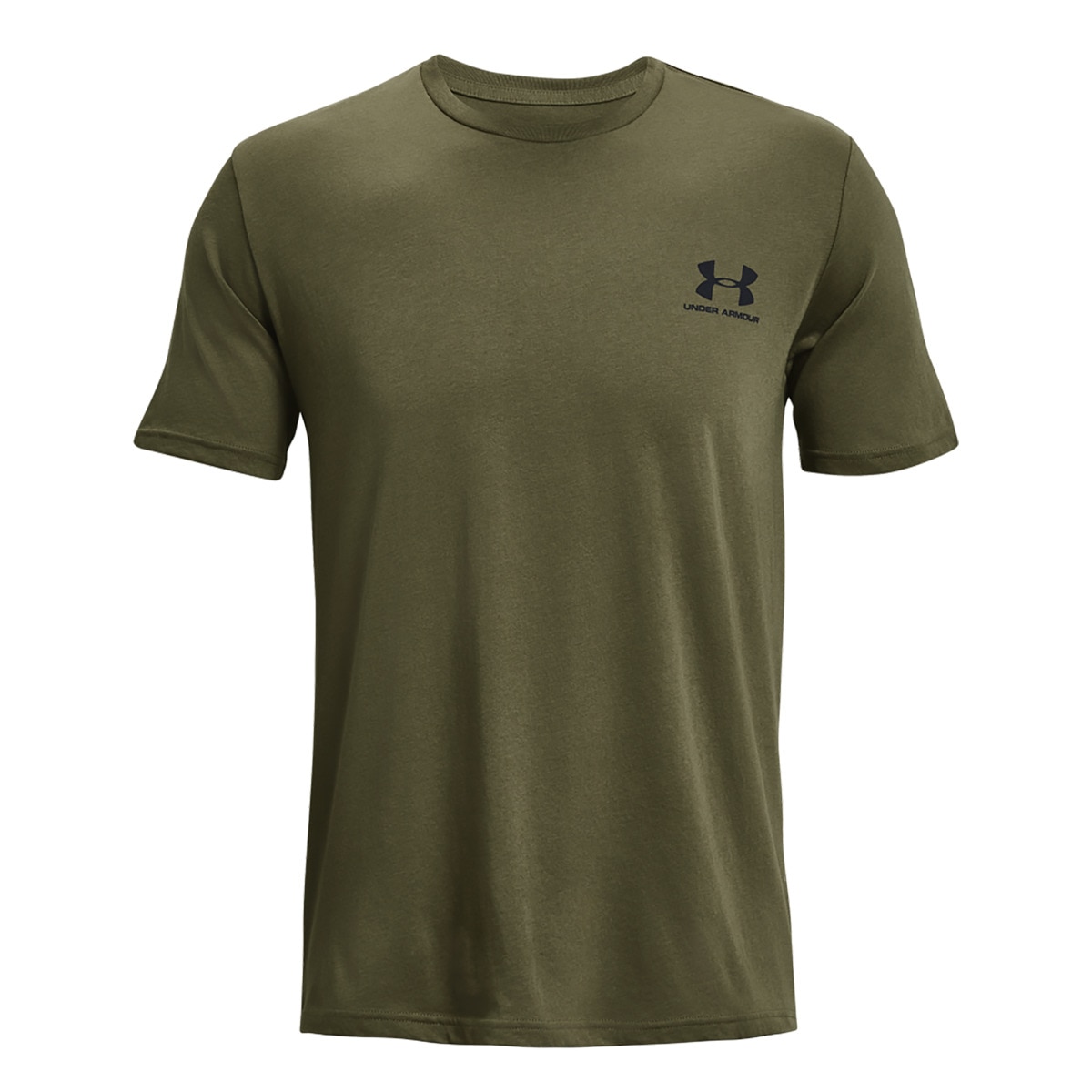 T-shirt de Homem UA M Sportstyle LC SS Verde-militar-5