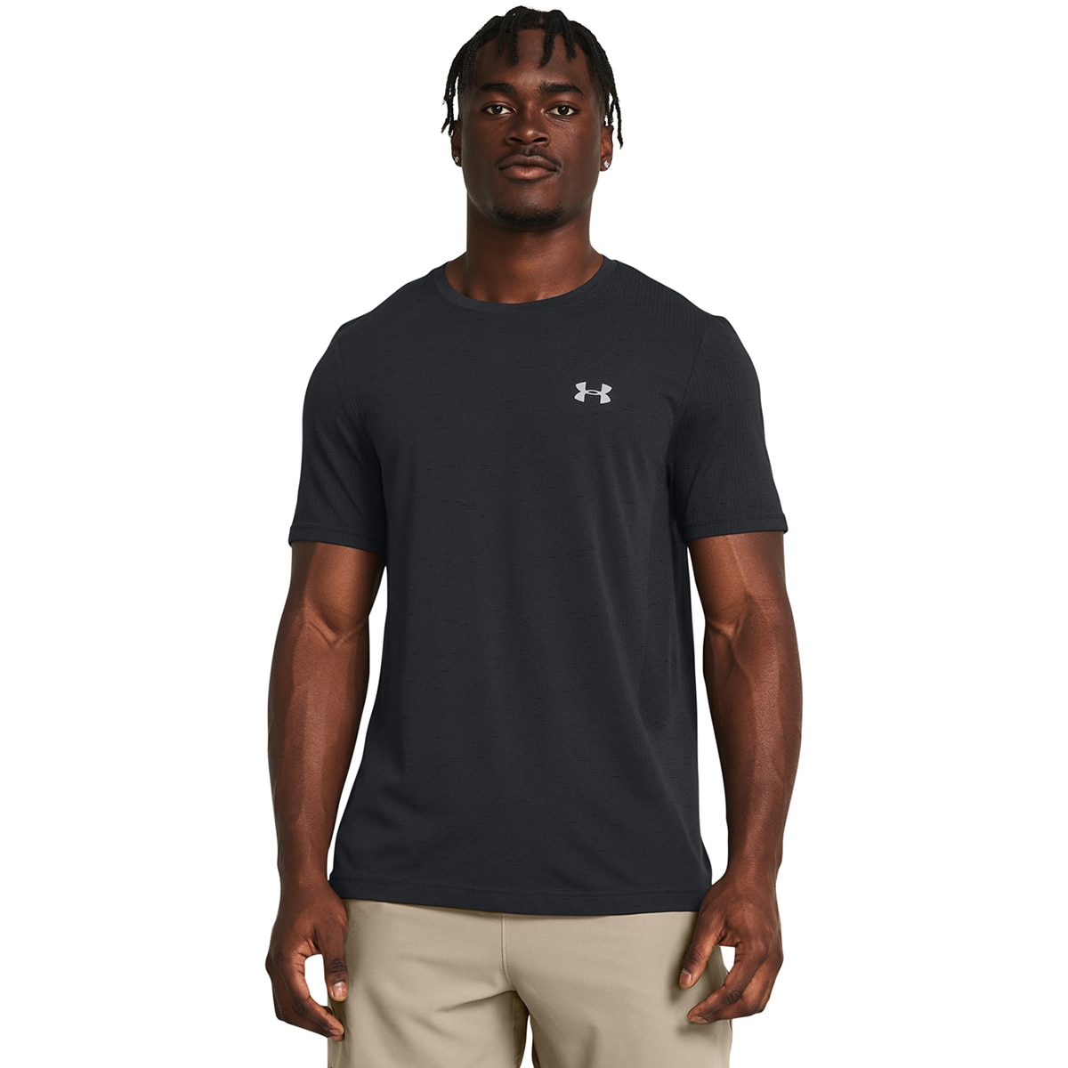 T-shirt de Homem Vanish Seamless Ss-Blk Preto-1