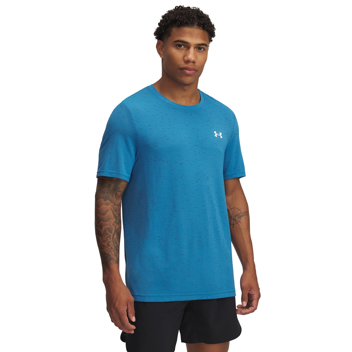 T-shirt de homem Vanish Seamless SS Under Armour Azul-1