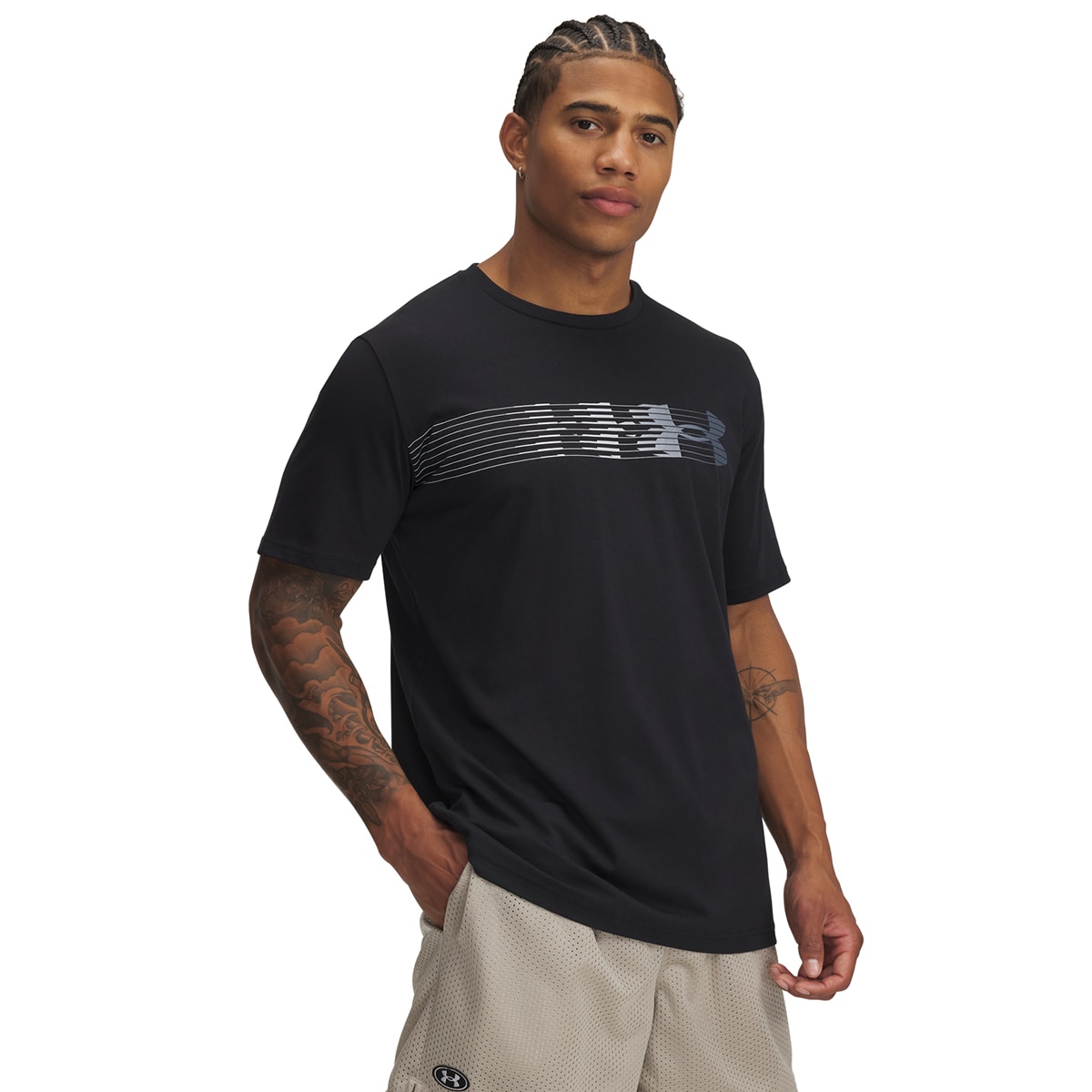 Imagem 0 de T-shirt de Homem UA M LC Fly in Logo SS