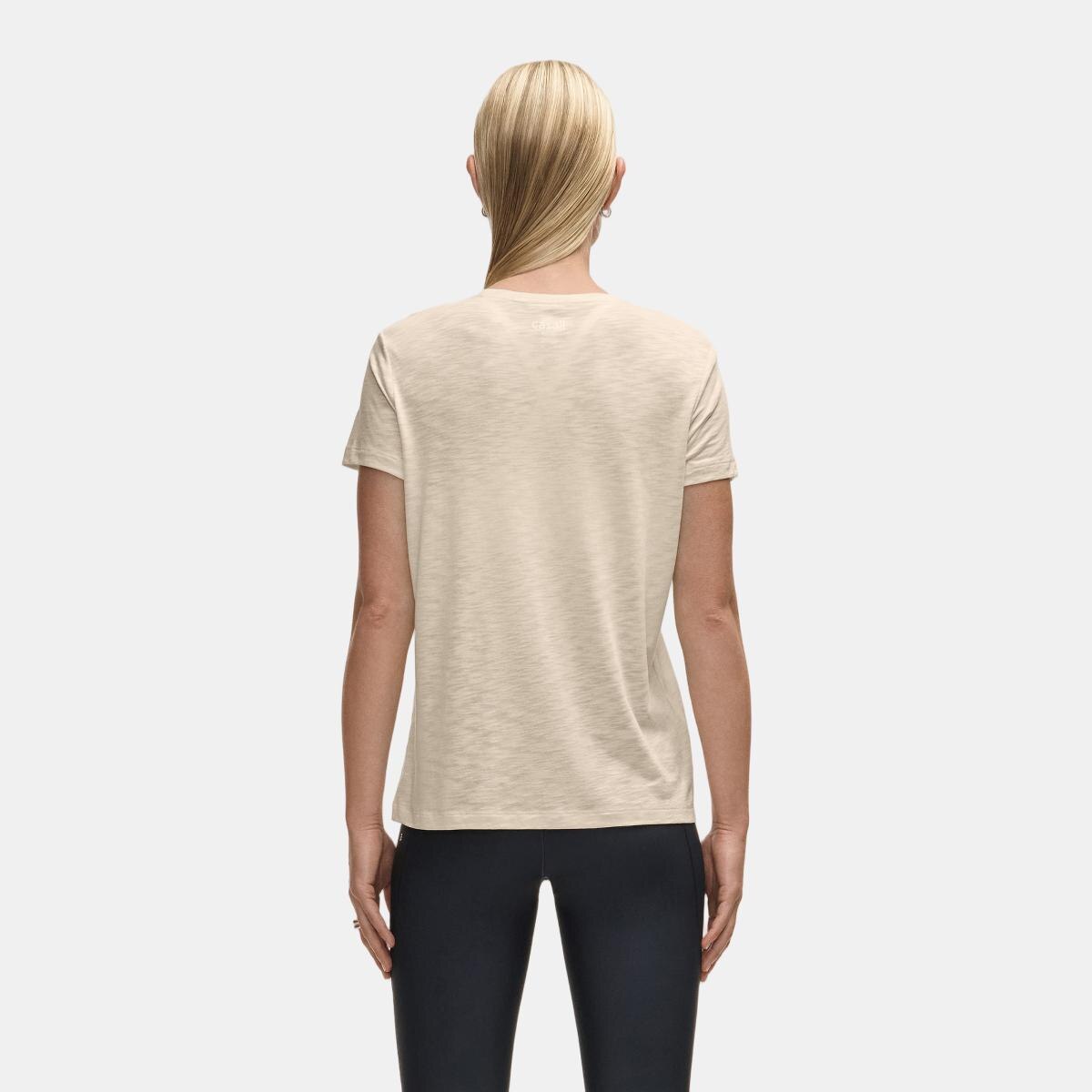 T-shirt de Mulher Soft Texture Tee Natural-2