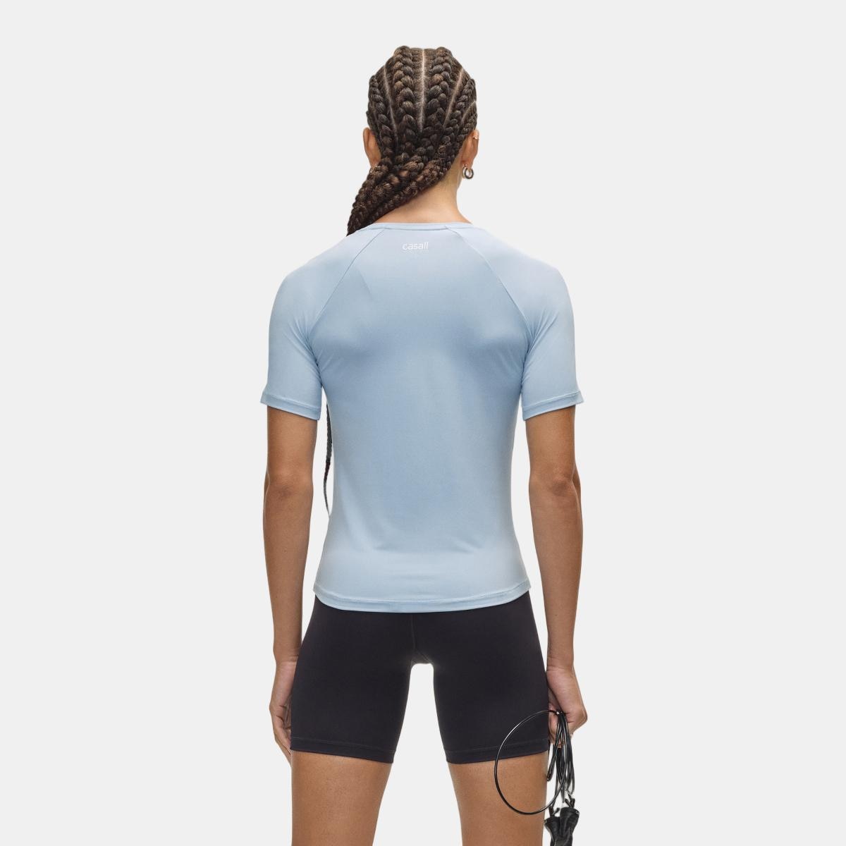T-shirts de Mulher Essential Tee Azul-2