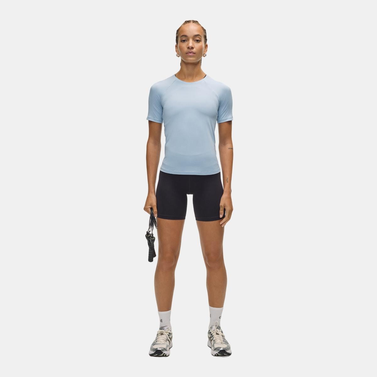 T-shirts de Mulher Essential Tee Azul-3