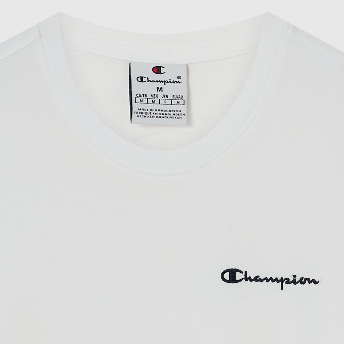 T-shirt de homem Champion Branco-3