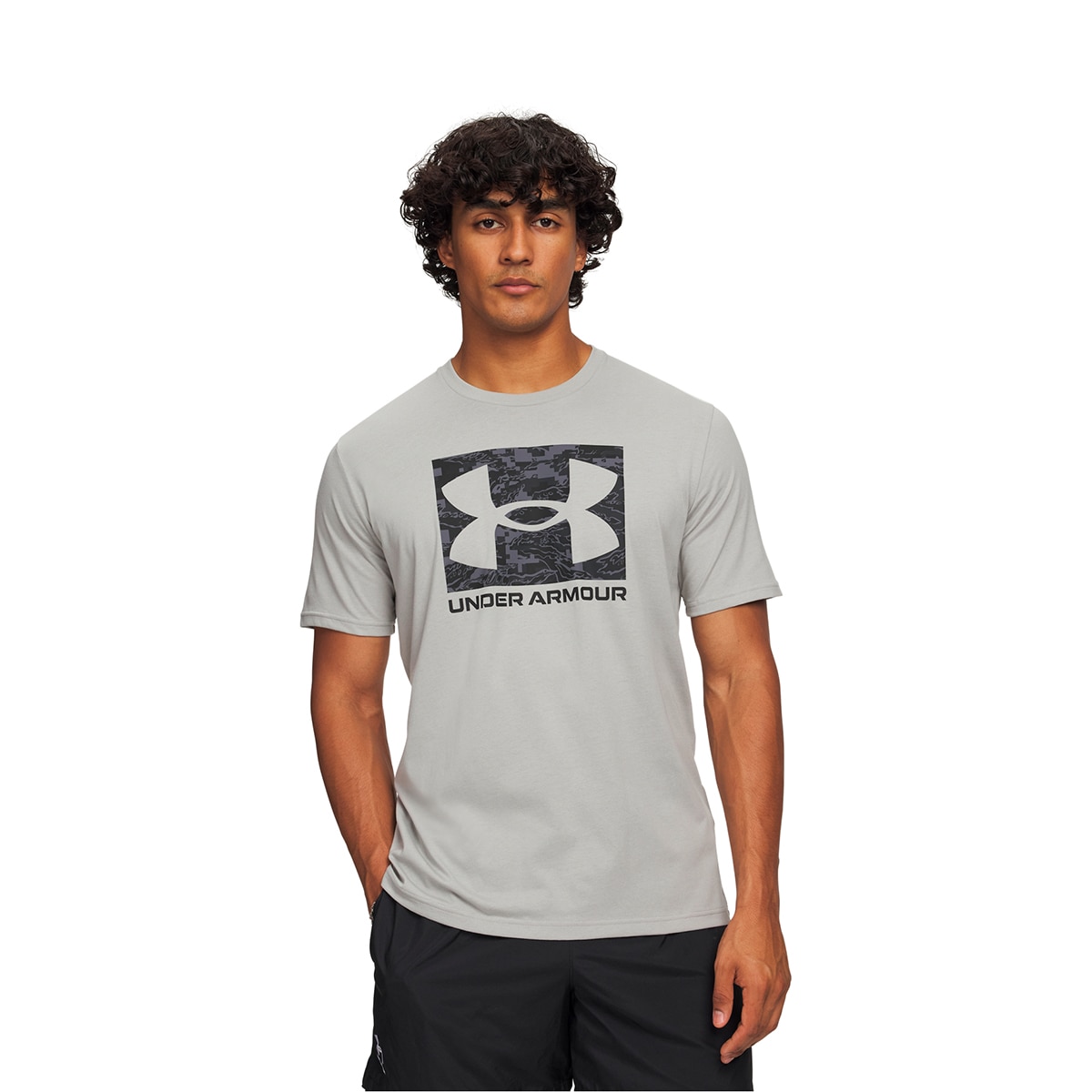Imagem 0 de T-shirt Casual de Homem UA ABC Camo Boxed Logo SS