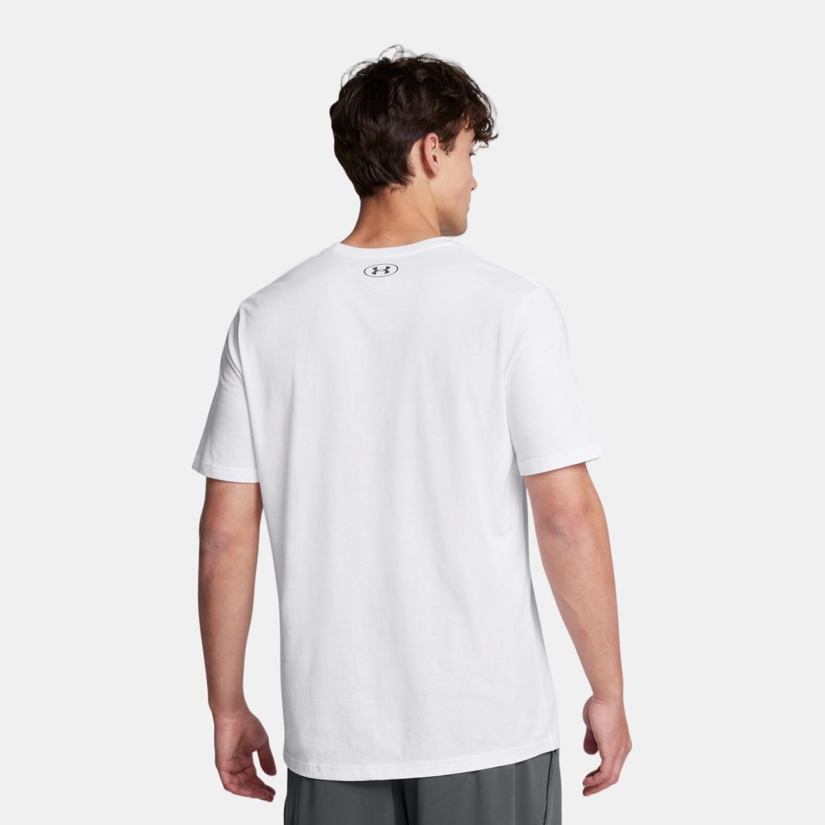 T-shirt de Homem UA M Boxed Sports Updated SS Branco-2