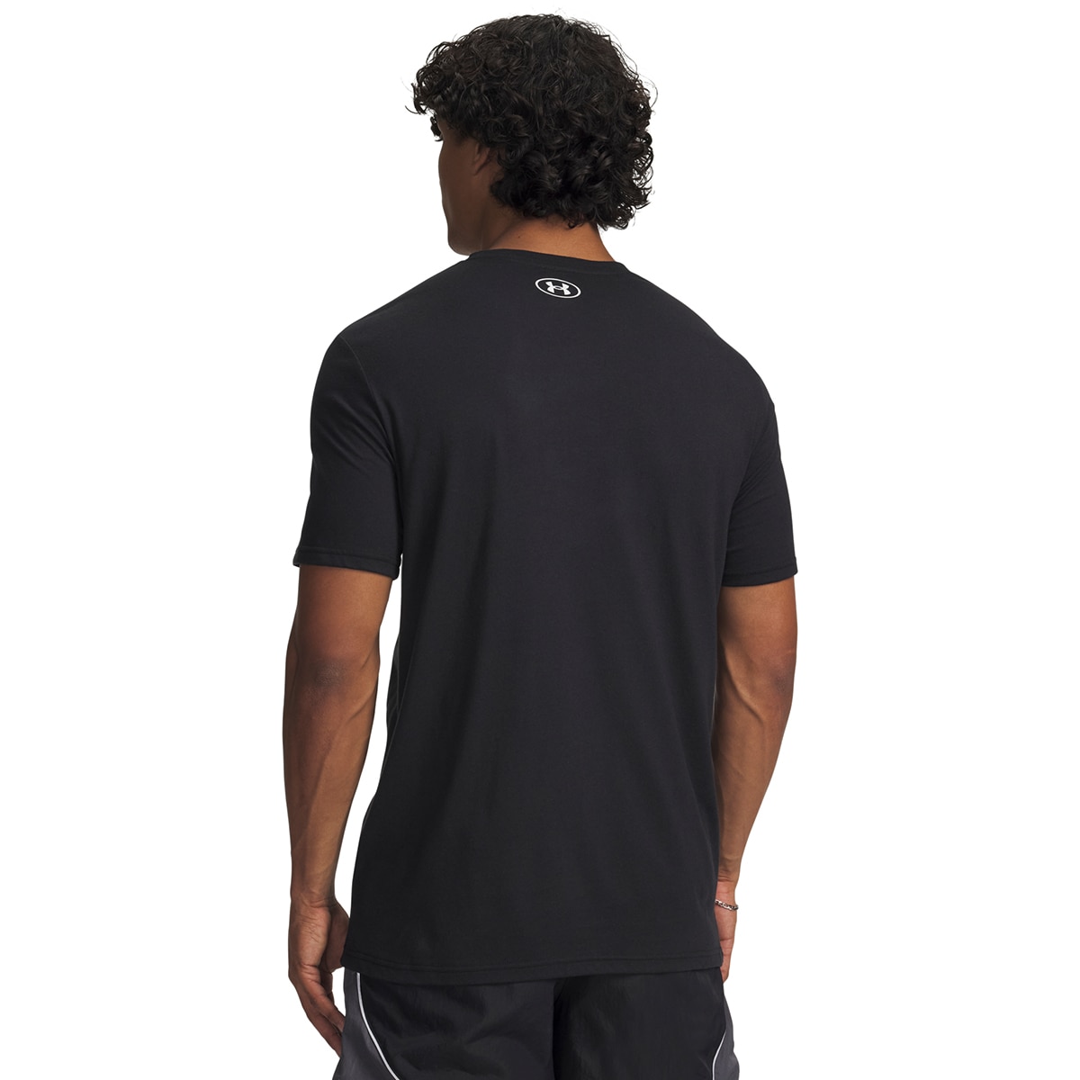 T-shirt Casual de Homem UA M WM Locker Tag SS Preto-2