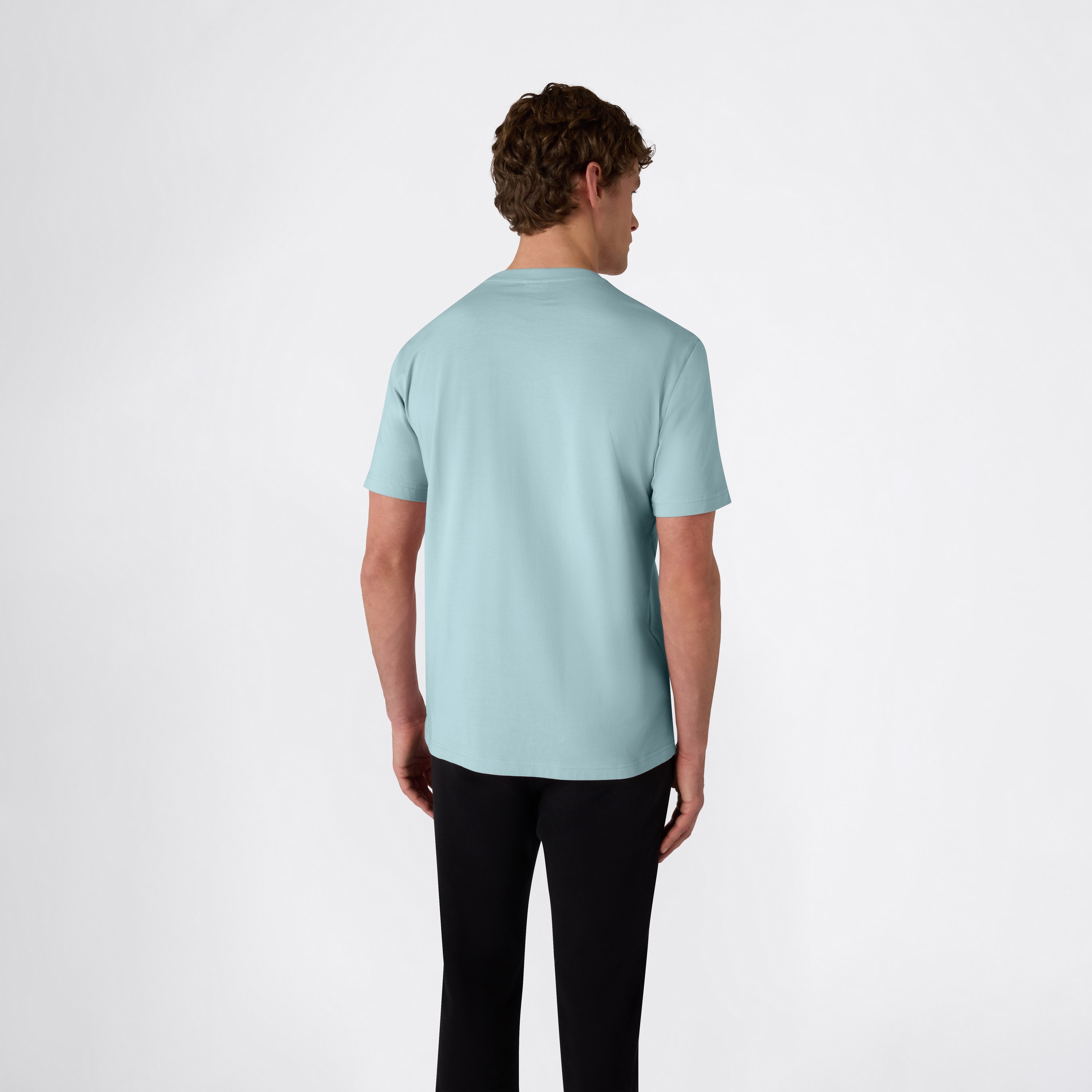 T-shirt de Manga Curta de Homem SS Tee Azul-2