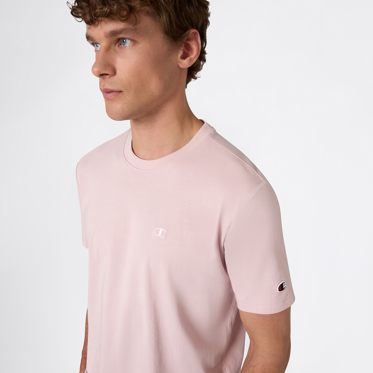 T-shirt de Manga Curta de Homem SS Tee Rosa-3