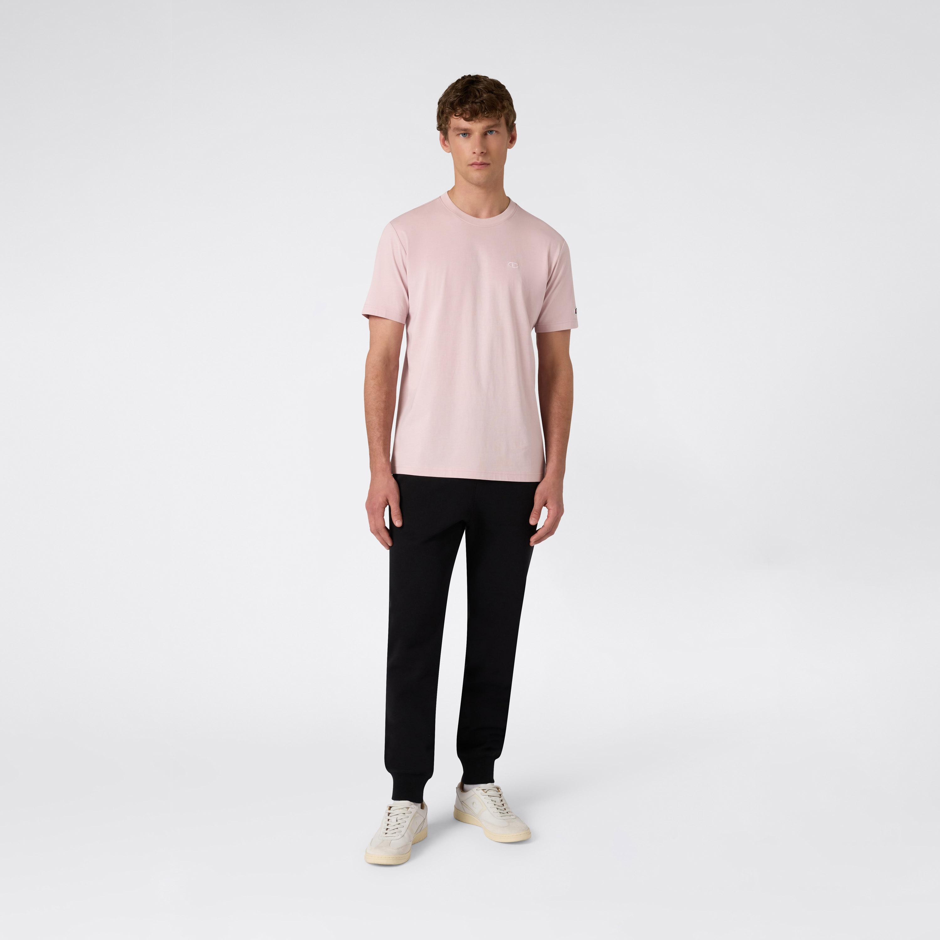 T-shirt de Manga Curta de Homem SS Tee Rosa-4