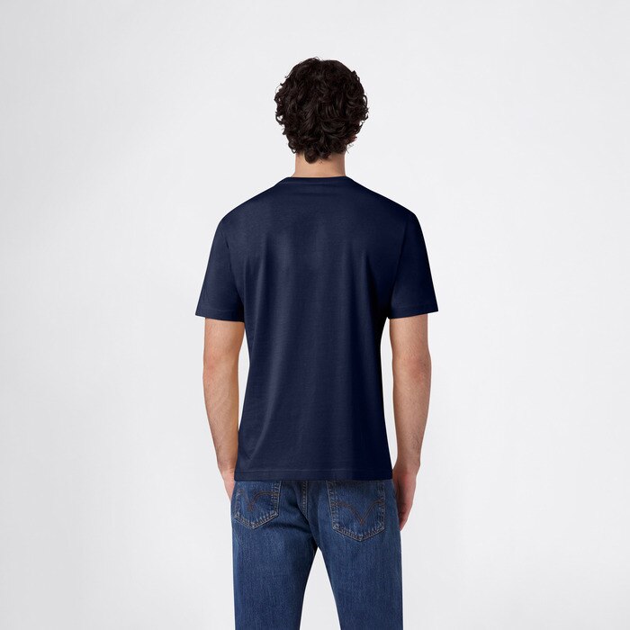 T-shirt de homem Champion Azul-2