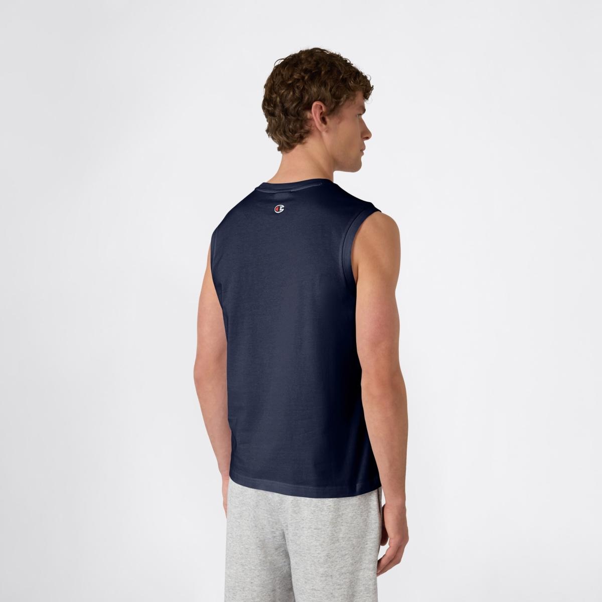 T-shirt sem Mangas de Homem SL Tee Azul-2