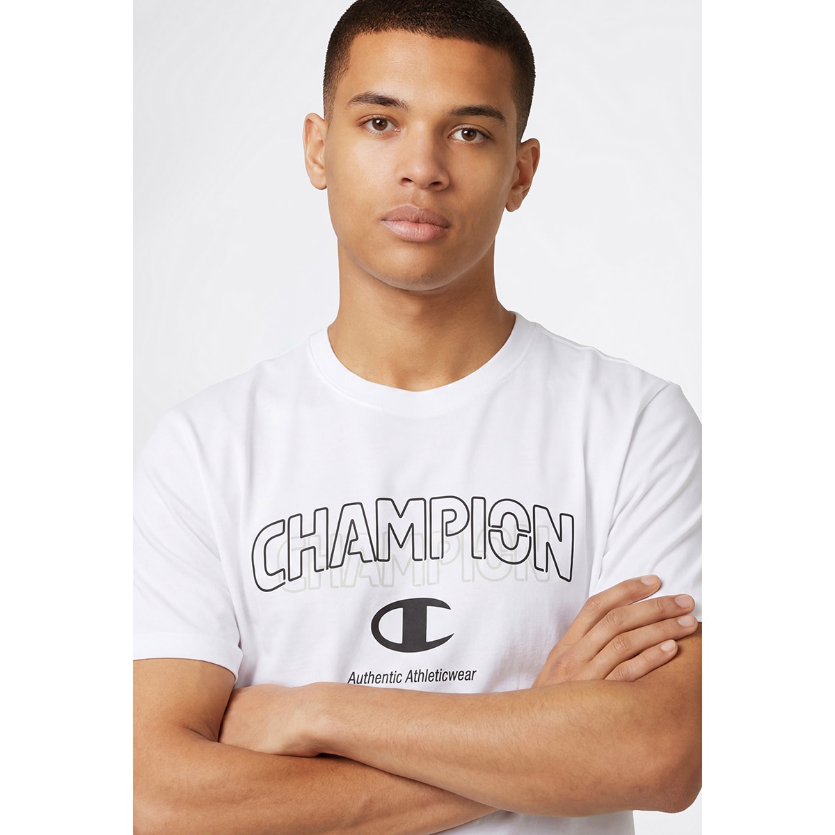 T-shirt de Manga Curta de Homem SS Tee Branco-3