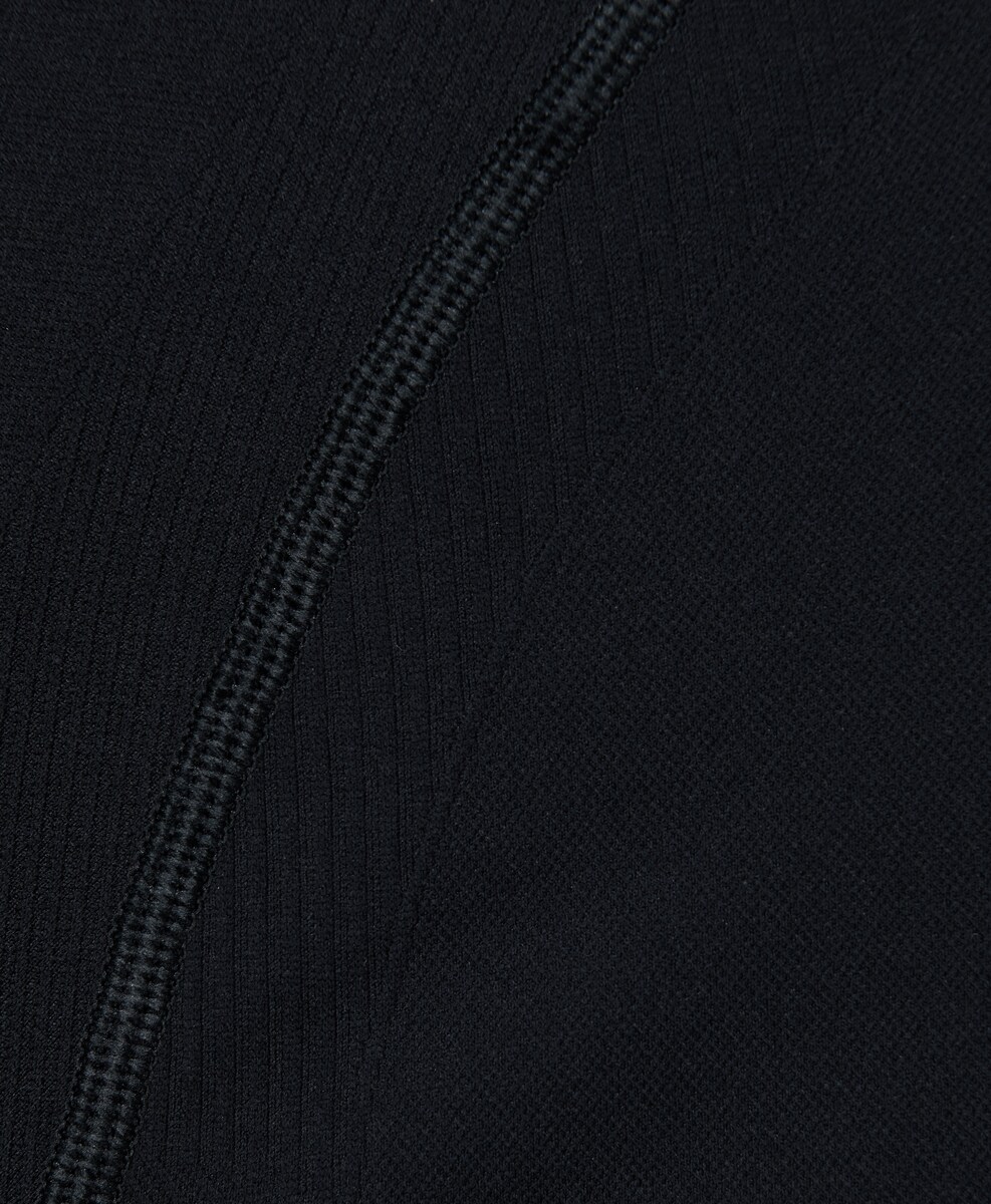 T-shirt M/C de Mulher Athlete Crop Seamless Workout Preto-8