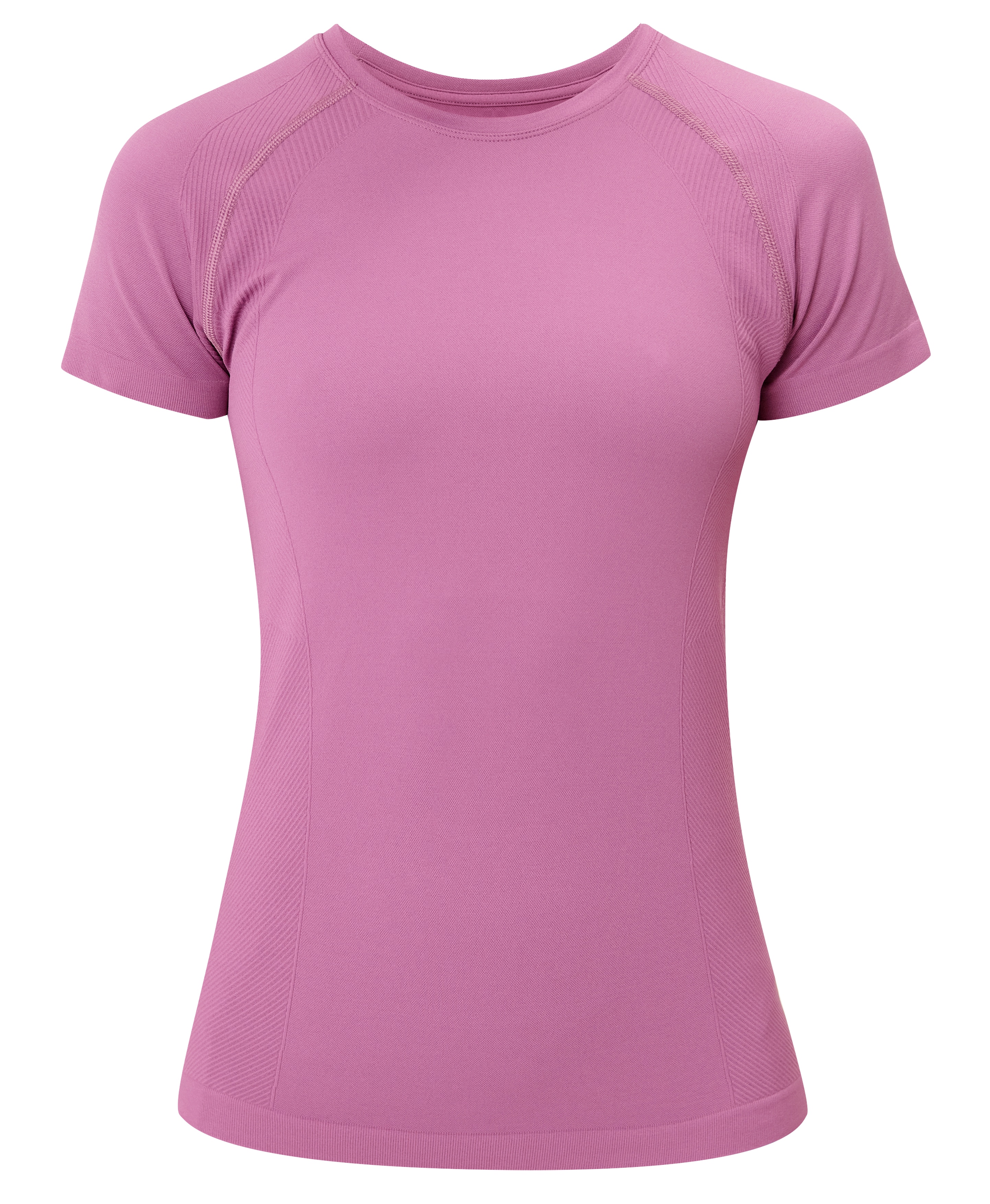 T-shirts M/C de Mulher Athlete Seamless Workout T-shirt Roxo-7