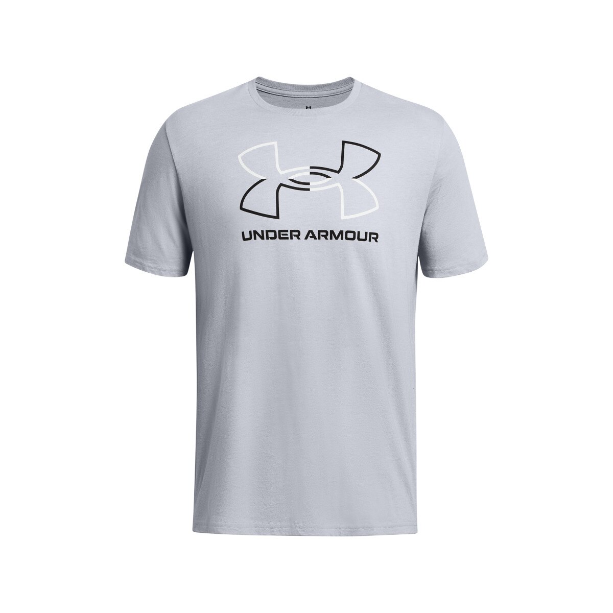 T-shirt de Homem UA GL Foundation Update SS Cinzento médio-3