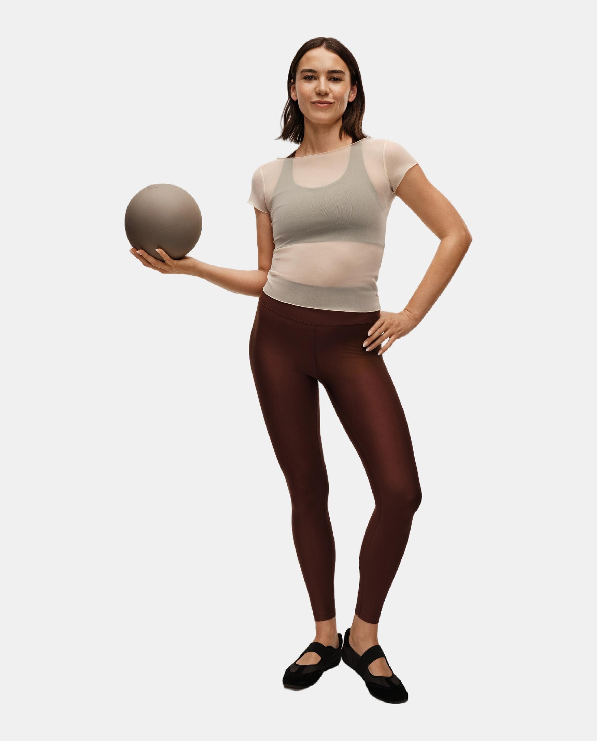Camiseta de Yoga y Pilates de Mujer Casall Delicate Studio Mesh Tee CASALL - Crema Crema-4