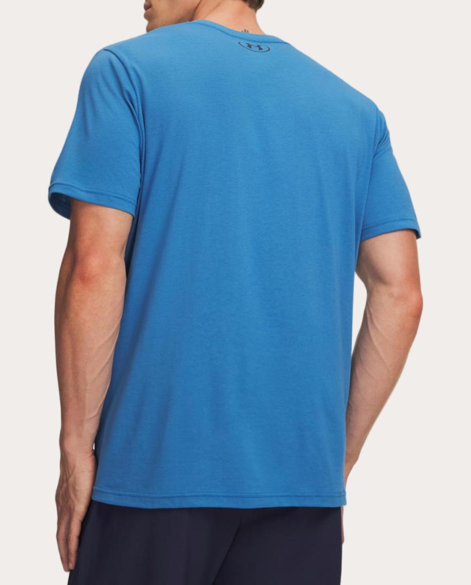 T-shirt de Homem UA M Sportstyle LC SS Azul-2