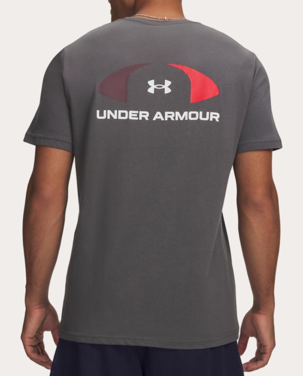 T-shirt de Homem UA M UA Athletics Logo SS Azul-2