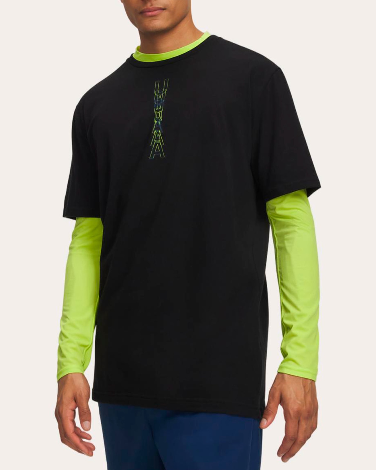 Imagem 0 de T-shirt de Homem UA M 60/40S UA BLUR SS