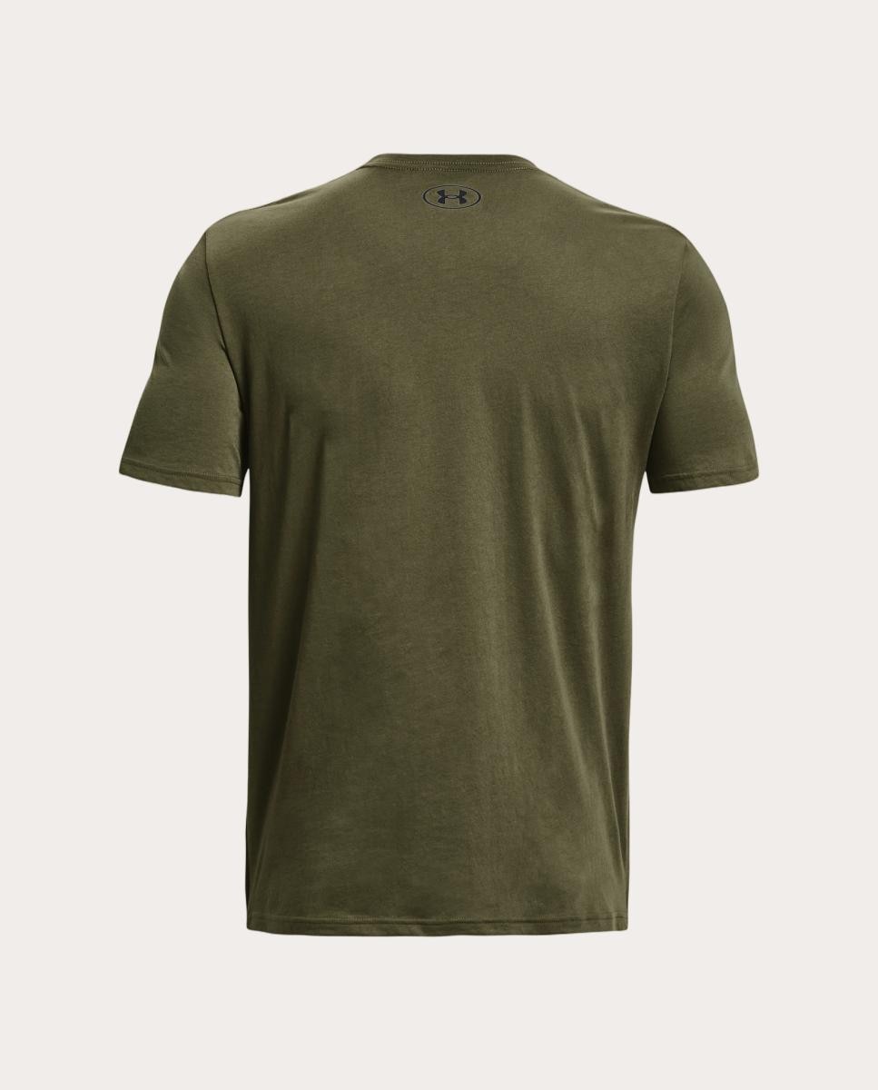 T-shirt de Homem UA M Sportstyle LC SS Verde-militar-5